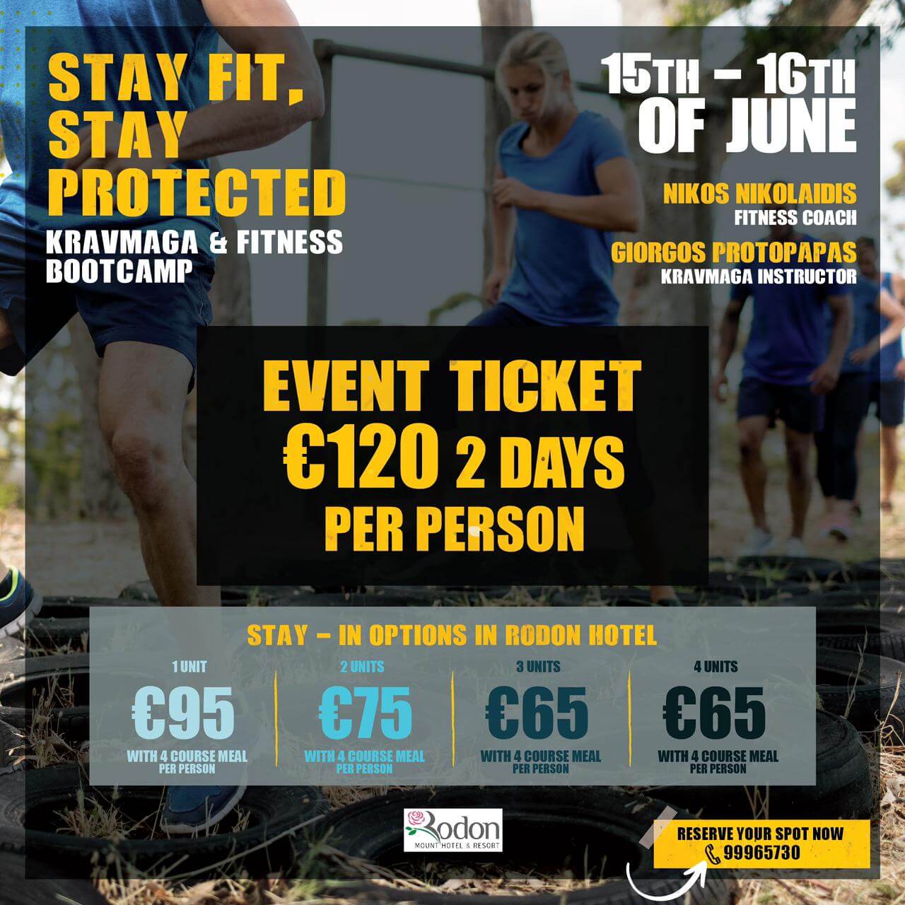Stay Fit, Stay Protected: KravMaga & Fitness Bootcamp